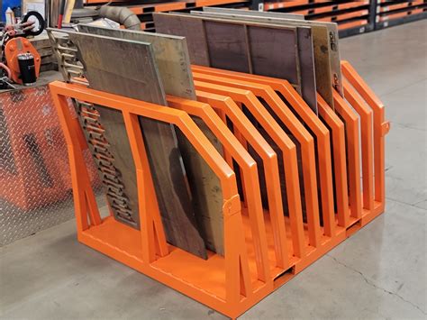 sheet metal rack vertical